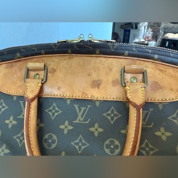 Louis Vuitton Monogram Alize 24 Heures Vintage Travel Bag Carry-On 1991 France - Picture 6 of 15